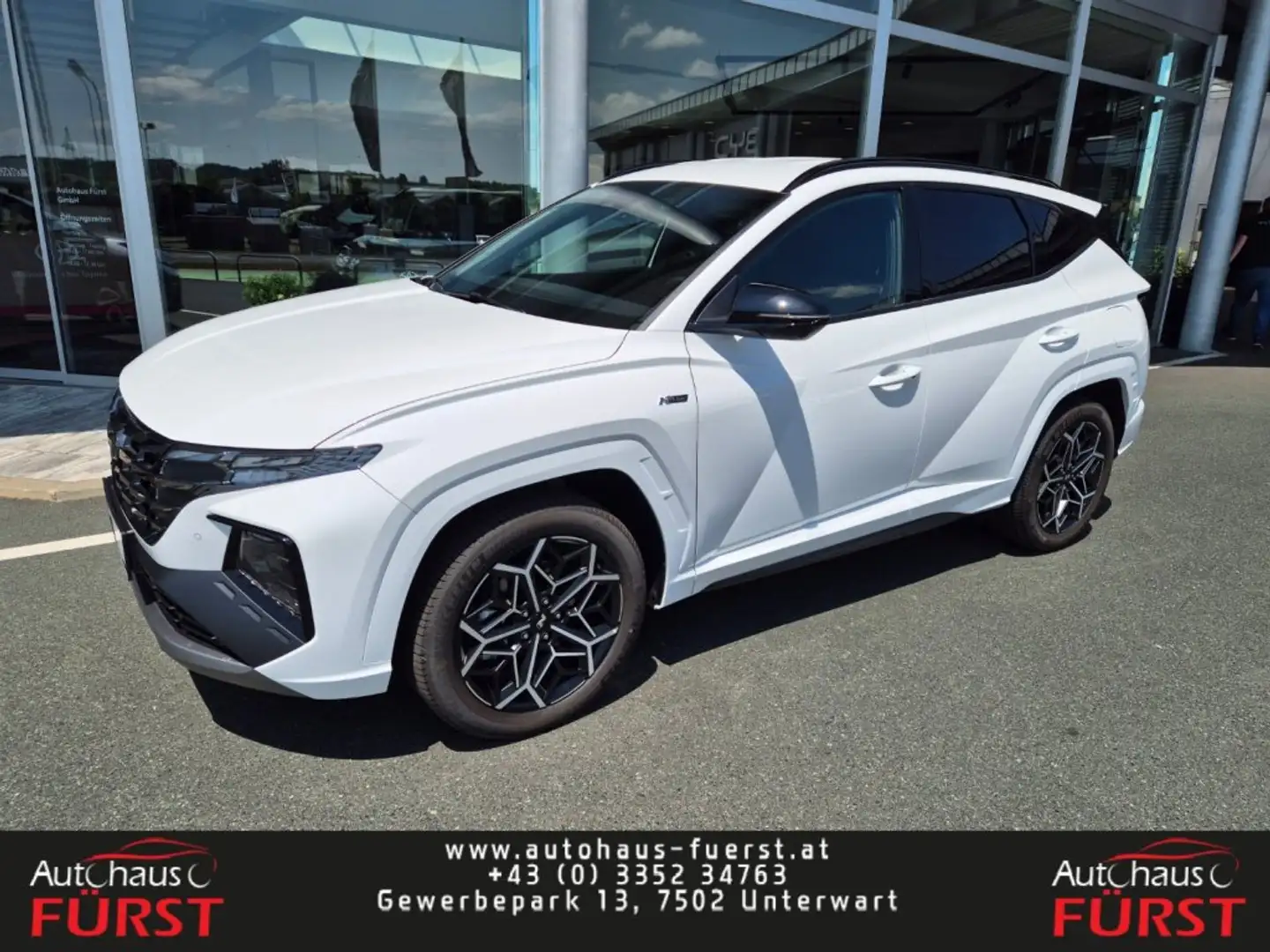 Hyundai TUCSON NX4 N-Line 1,6 T-GDi PHEV 4WD AT t1pl0-P7-O5 Blanc - 1