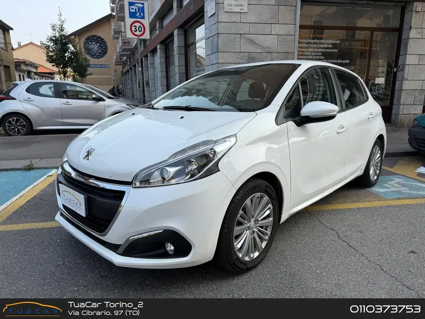 Peugeot 208 Active 1.2 PureTech 82 LPG Blanc - 1