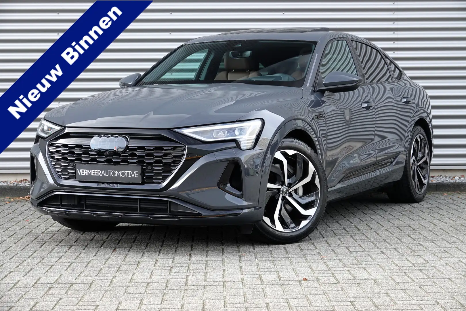 Audi Q8 e-tron Sportback 55 quattro Advanced Edition Plus 115 kWh Gris - 1