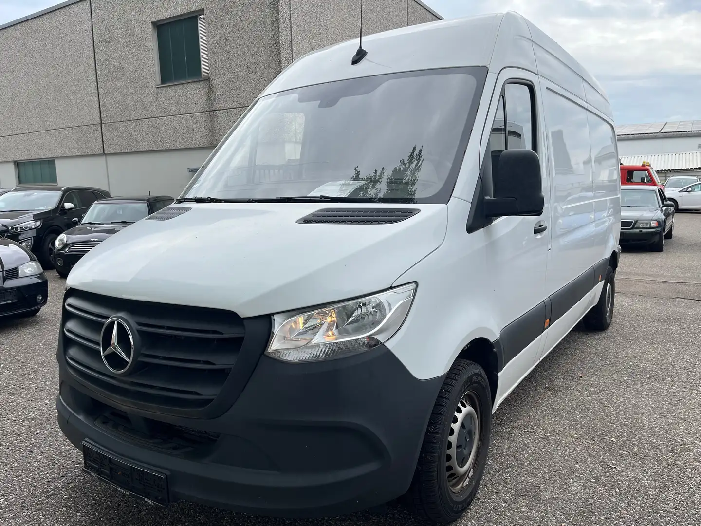 Mercedes-Benz Sprinter 211 CDI Lang & Hoch – Ideal fürs Gewerbe Weiß - 2