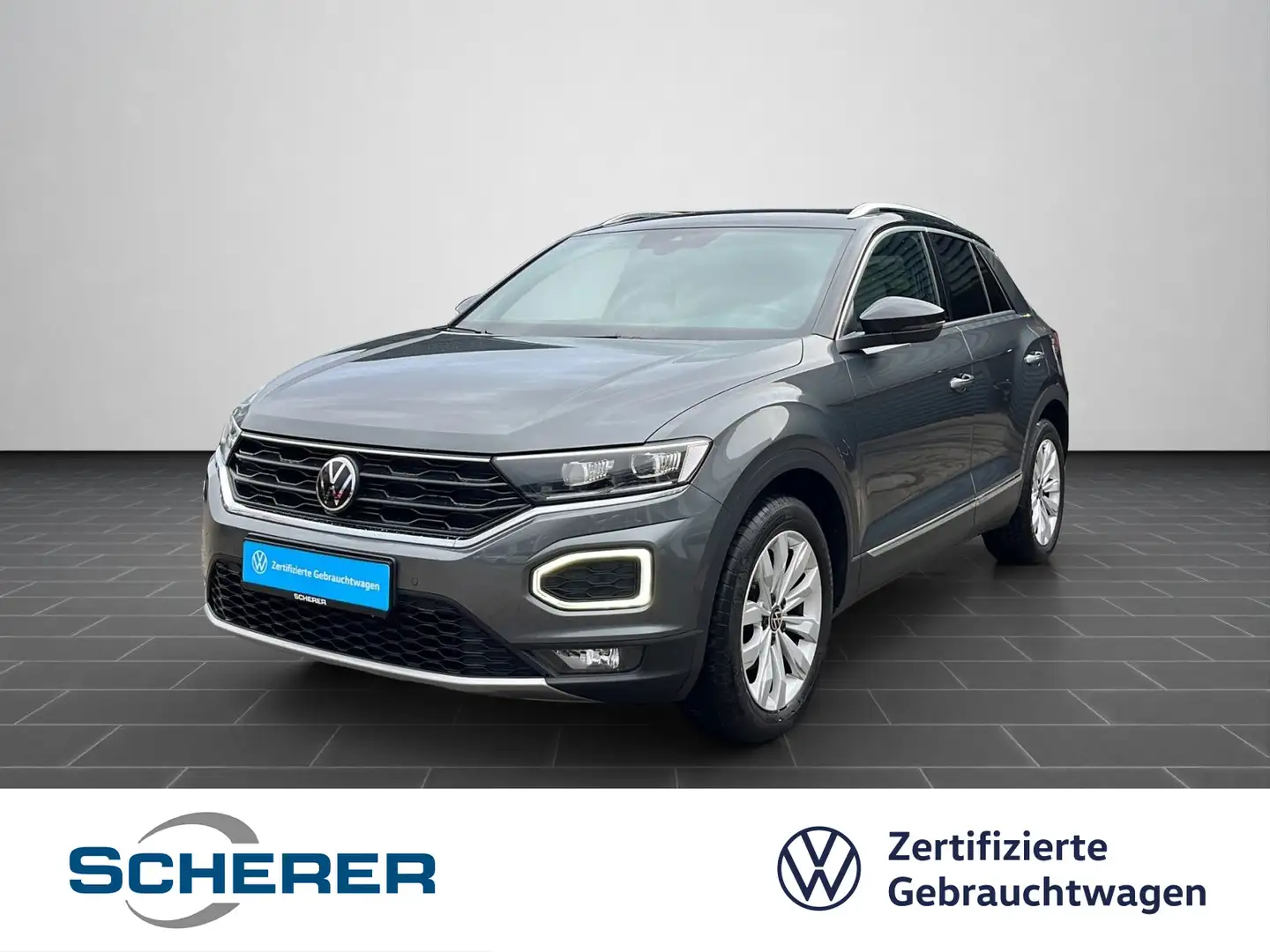Volkswagen T-Roc T-ROC Sport 1.5 TSI DSG APP-CONNECT LED ACC KAME Grau - 1