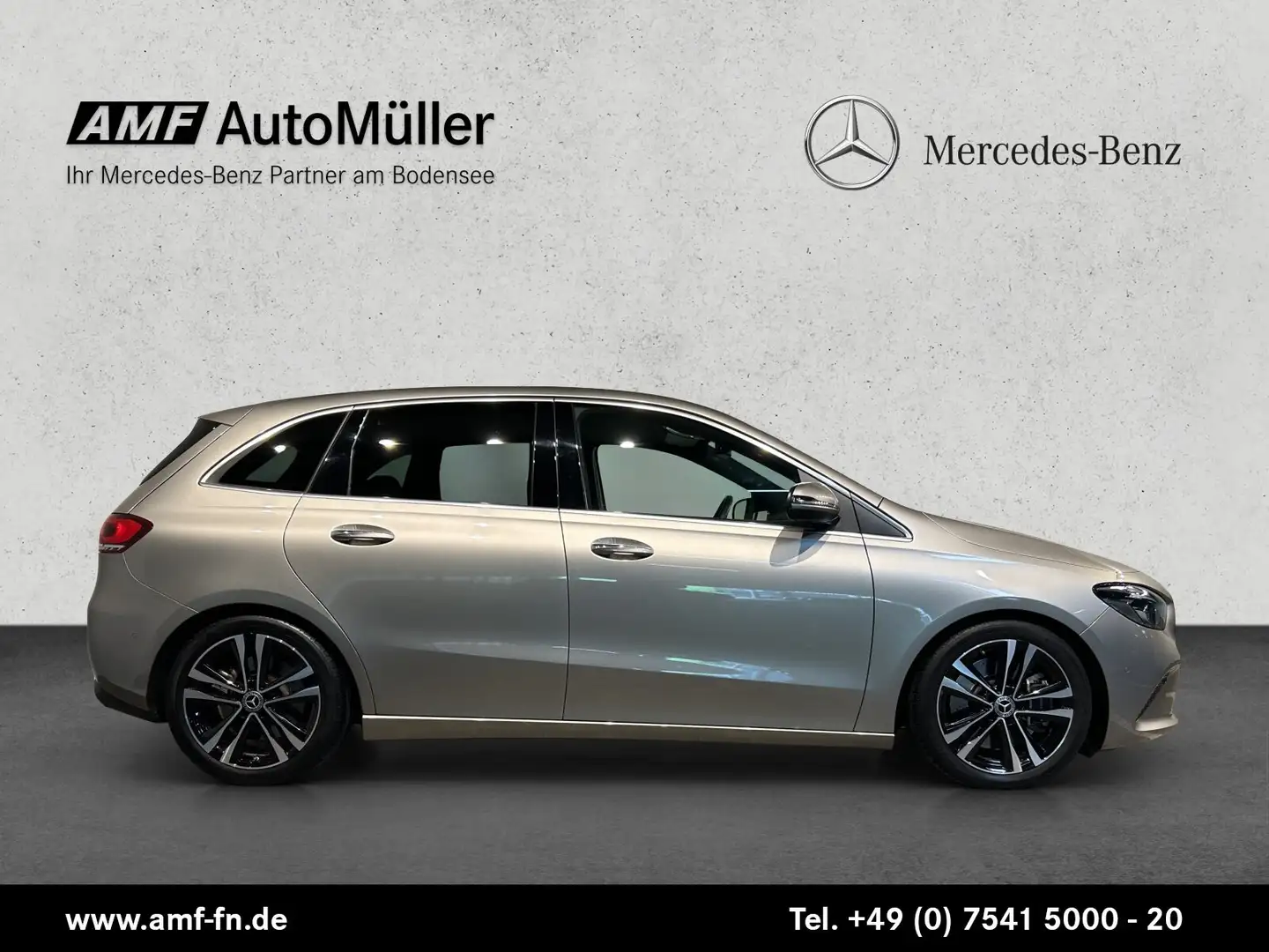 Mercedes-Benz B 220 B 220 d Progressive HUD+AHK+LEDER+RFK+MEMORY+LED Argent - 2