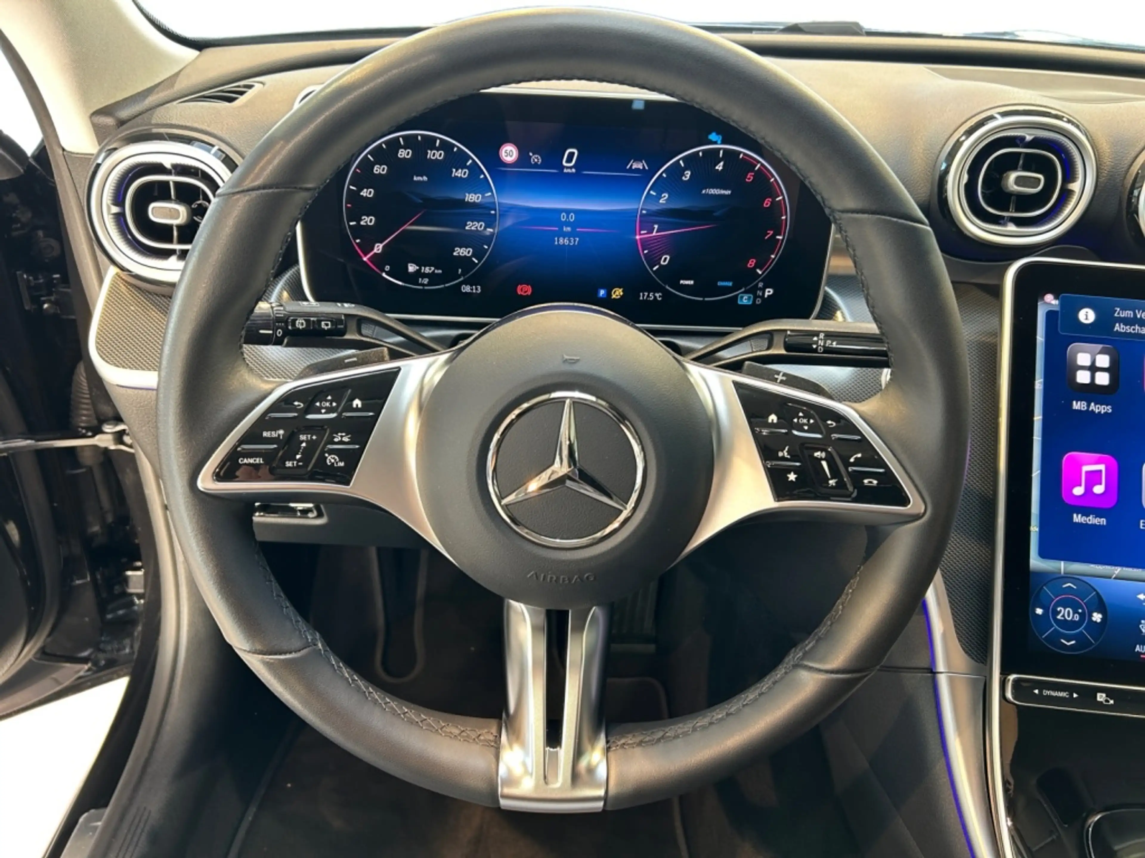 Mercedes-Benz C 180 T Avantgarde Avantgarde+MBUX+Wide+Cam+LED — photo 13