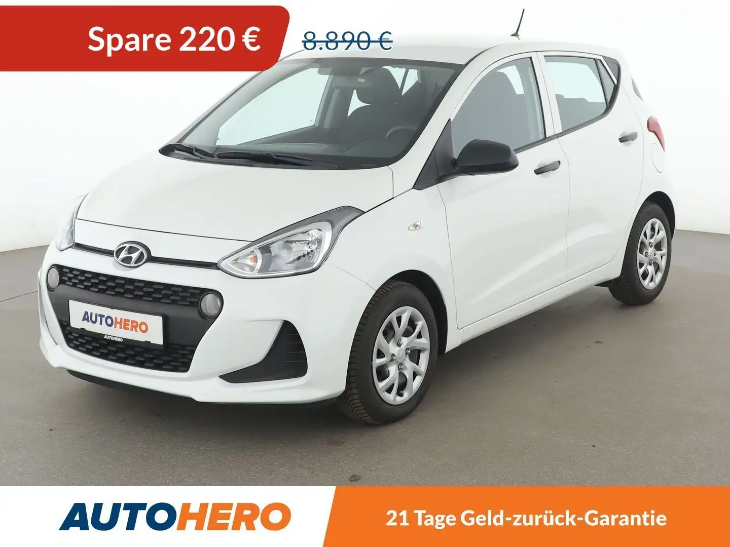 Hyundai i10 1.0 Classic*KLIMA*GARANTIE* Weiß - 1