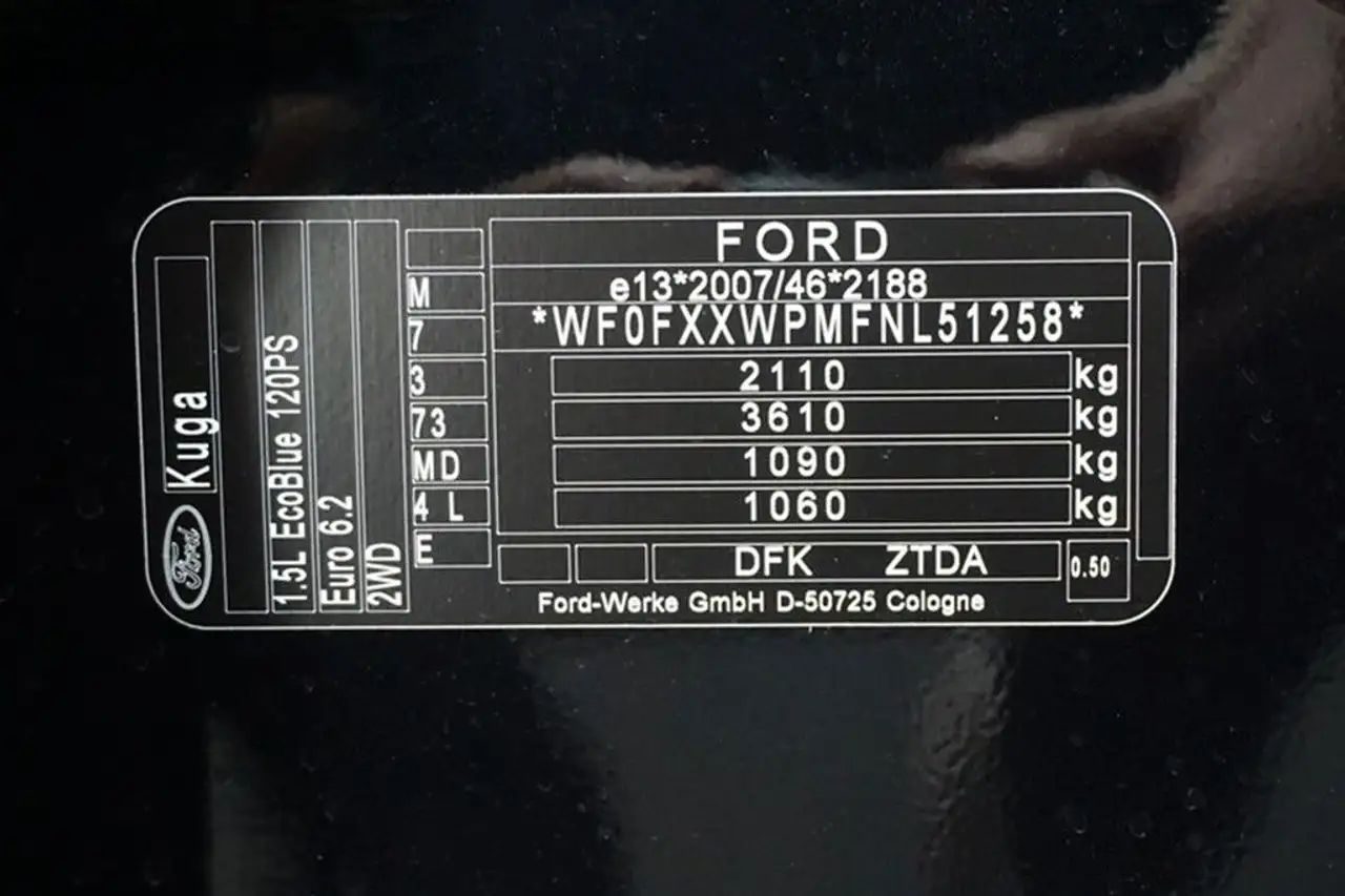 Ford Kuga 1.5 EcoBLUE Auto. Titanium VIRTUAL LED, миниатюра 18