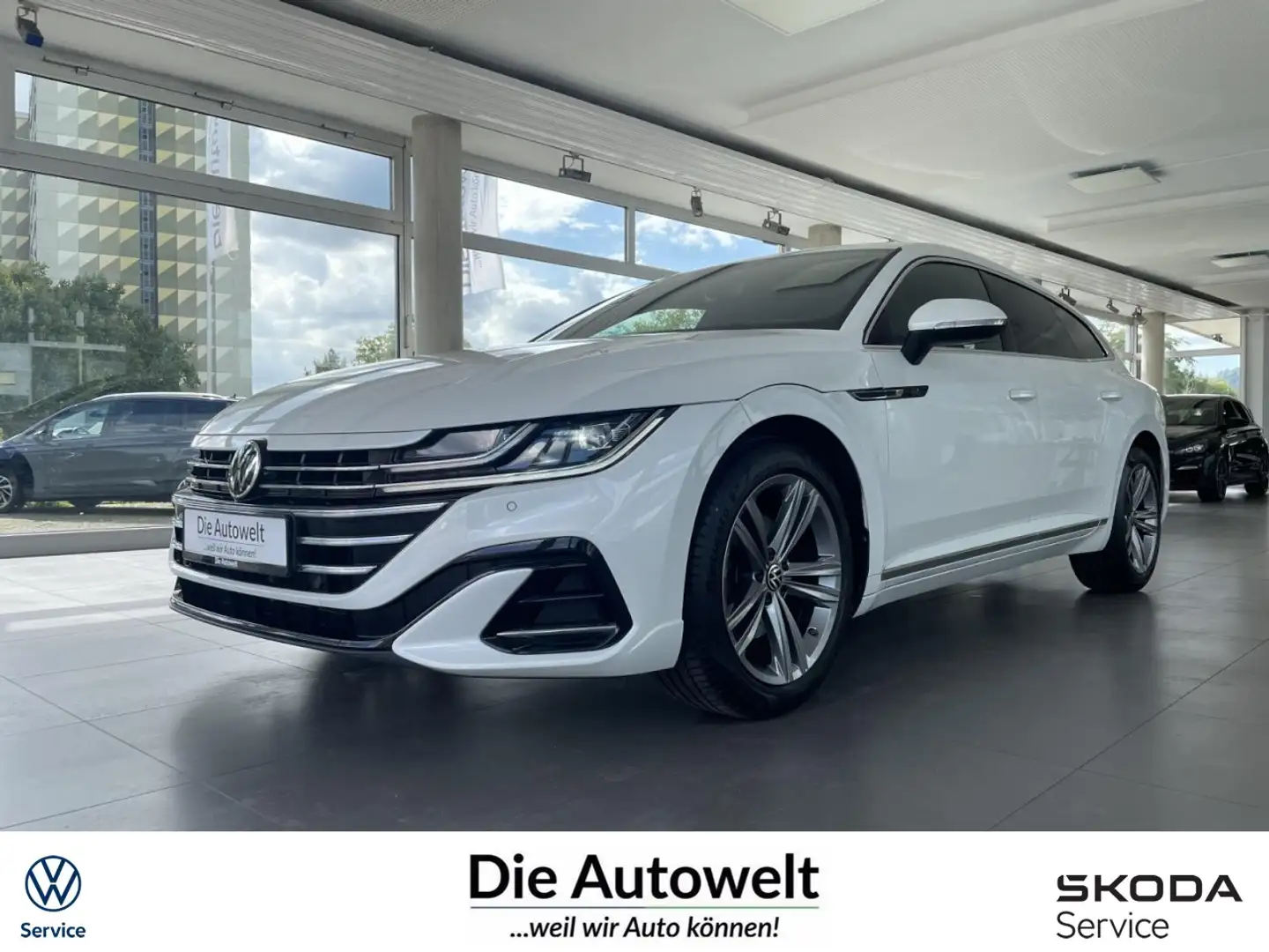 Volkswagen Arteon Shooting Brake 2.0 TSI DSG R-LINE NAVI BT Klima Weiß - 1