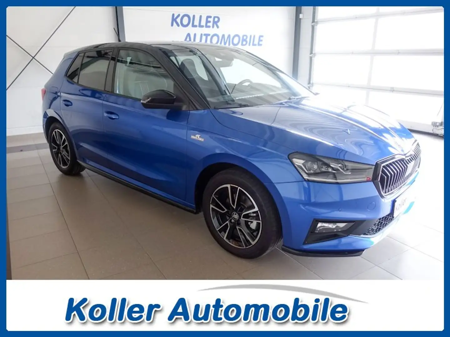 Skoda Fabia 1.0 TSI DSG Monte Carlo *5 Jahre Garantie bis max. Blau - 1