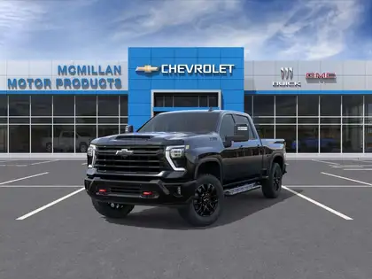 Black 2026 Chevrolet Silverado 3500HD Pickup Truck Four-Wheel Drive Automatic