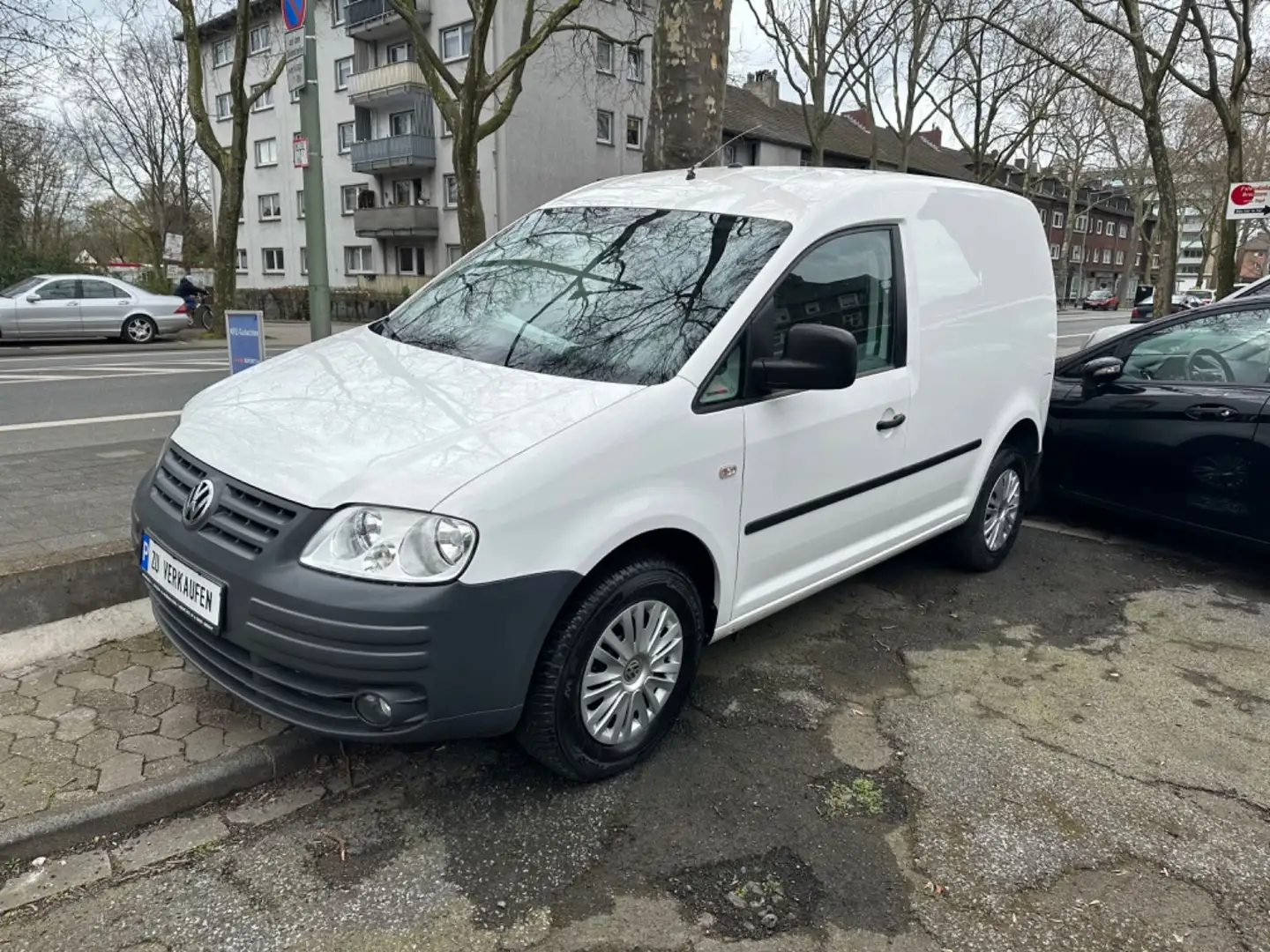Volkswagen Caddy Kasten EcoFuel-AB-99€ im Monat /Gasanlage Blanc - 1