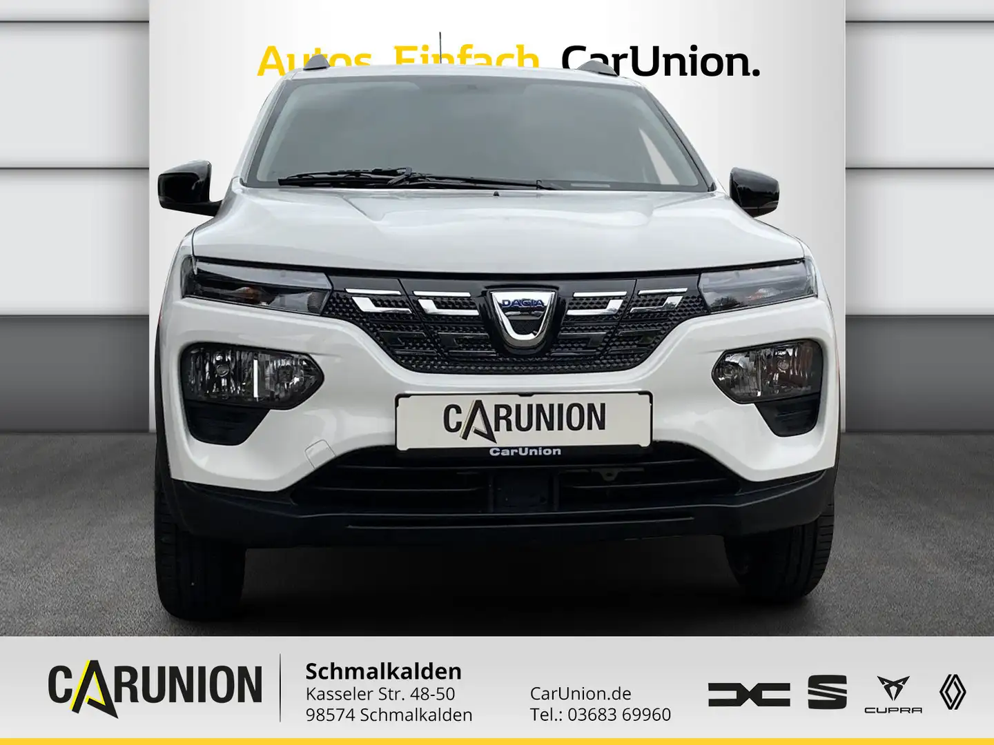 Dacia Spring Comfort Plus o. Look-Paket-Orange Blanc - 2