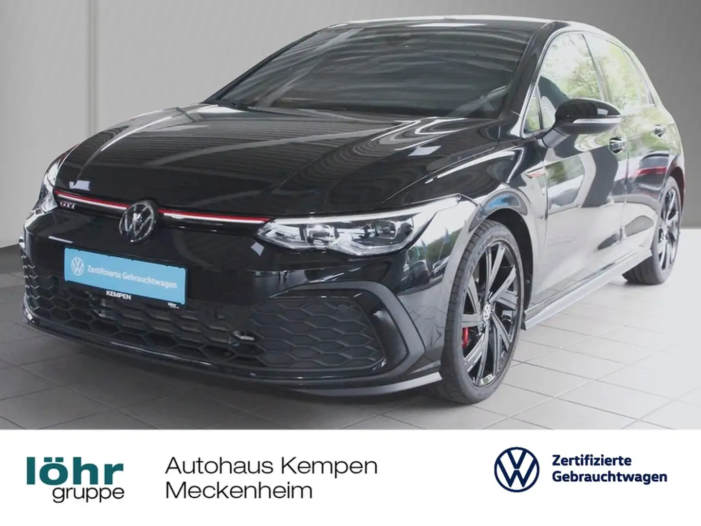 Volkswagen Golf VIII GTI 2.0 TSI DSG 18"LM Navi+VC ACC PDC LED+... Schwarz - 1