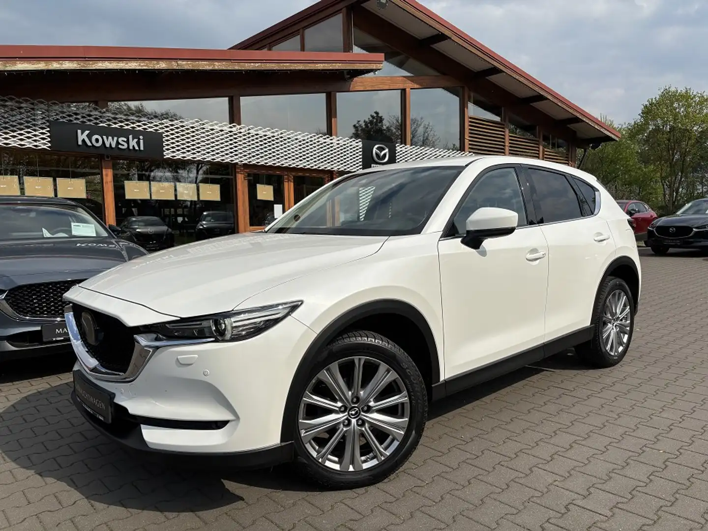 Mazda CX-5 Sportsline 194PS AWD*AHK*Matrix-LED*BOSE*360°Kamer Blanc - 1