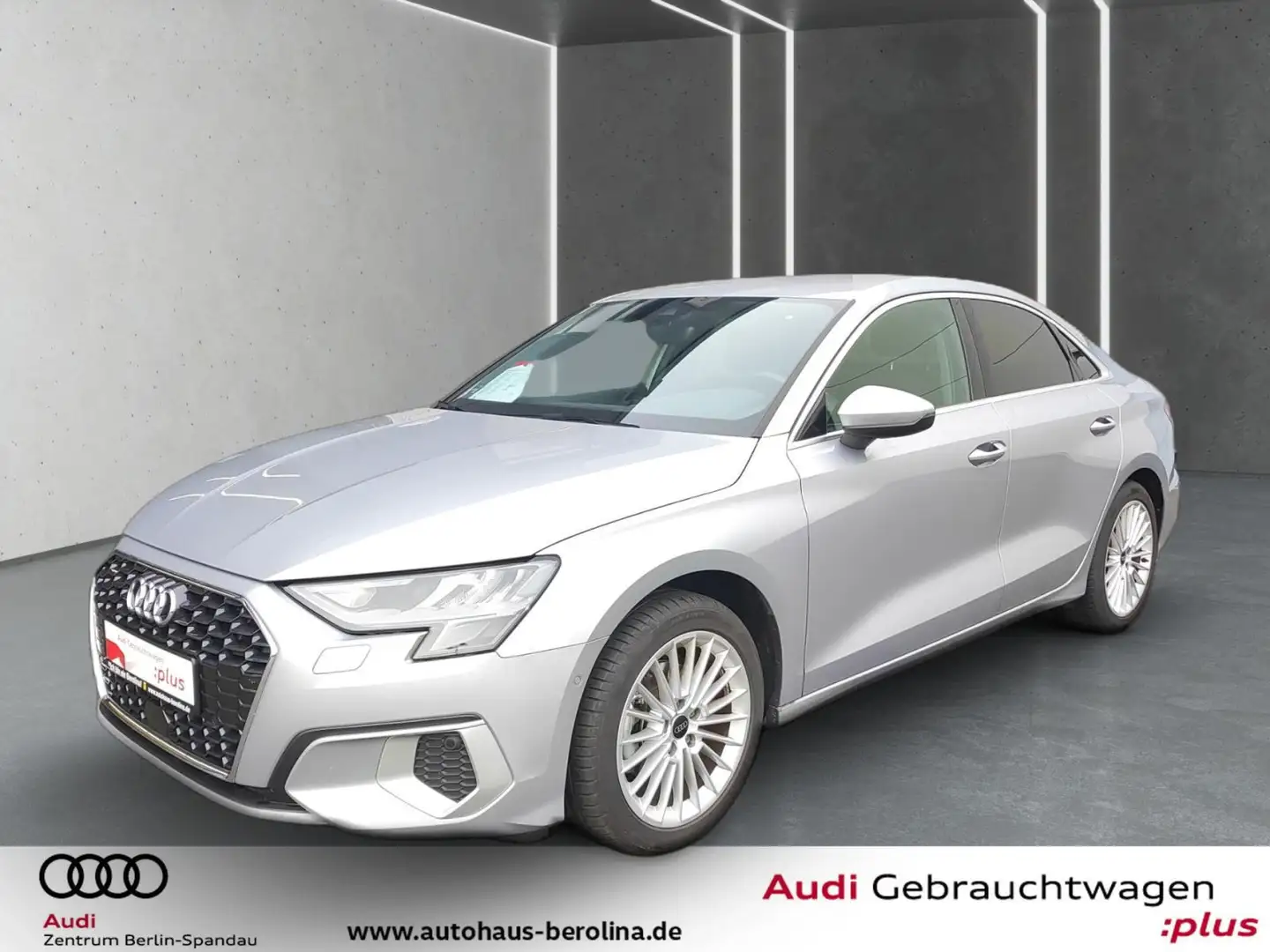 Audi A3 A3 Lim. 35 TFSI Adv. S tronic *Smartph.-int.* Silber - 2