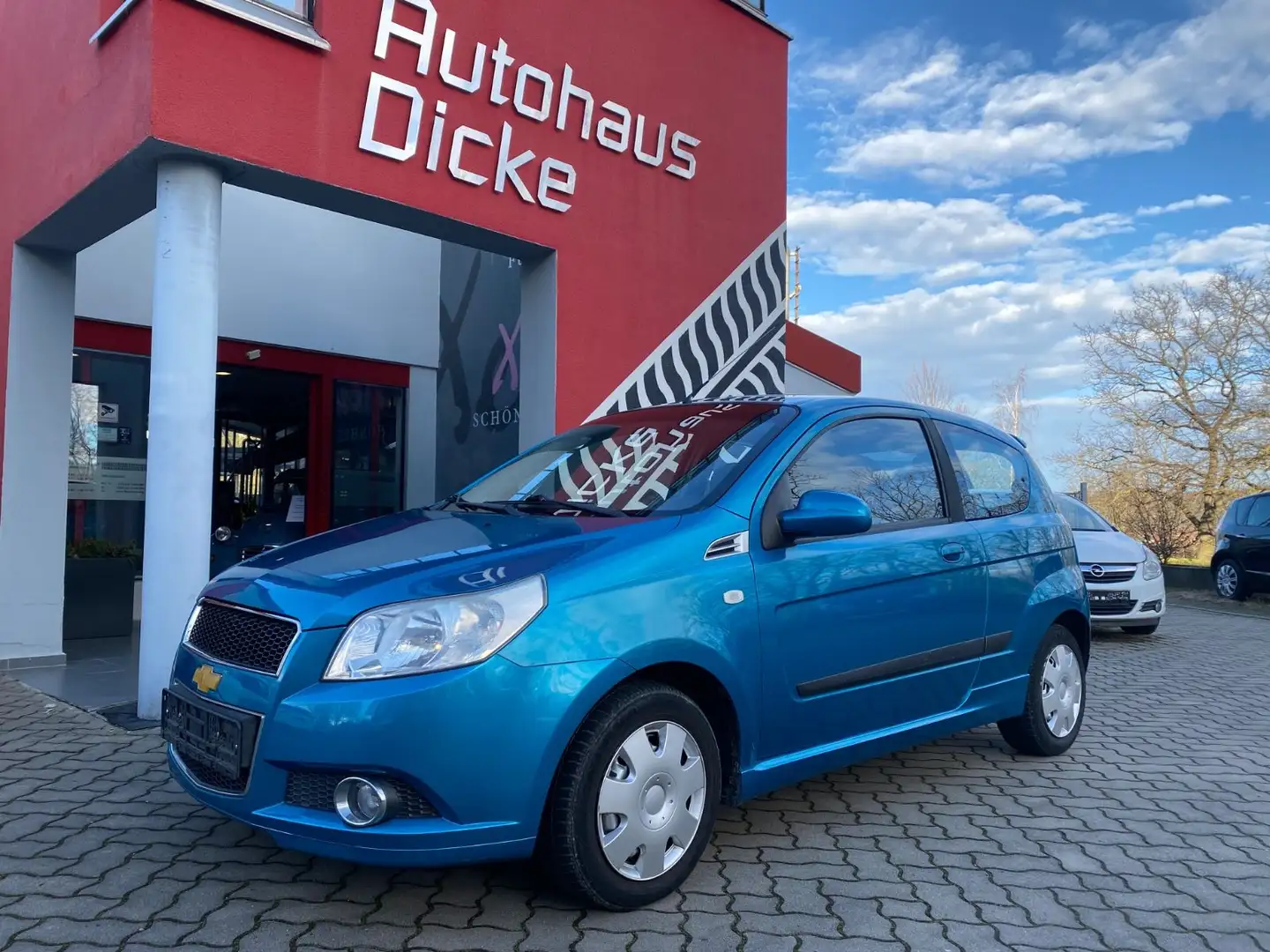 Chevrolet Aveo Lim. Klima 2.Hd Nur 60tkm Blau - 2