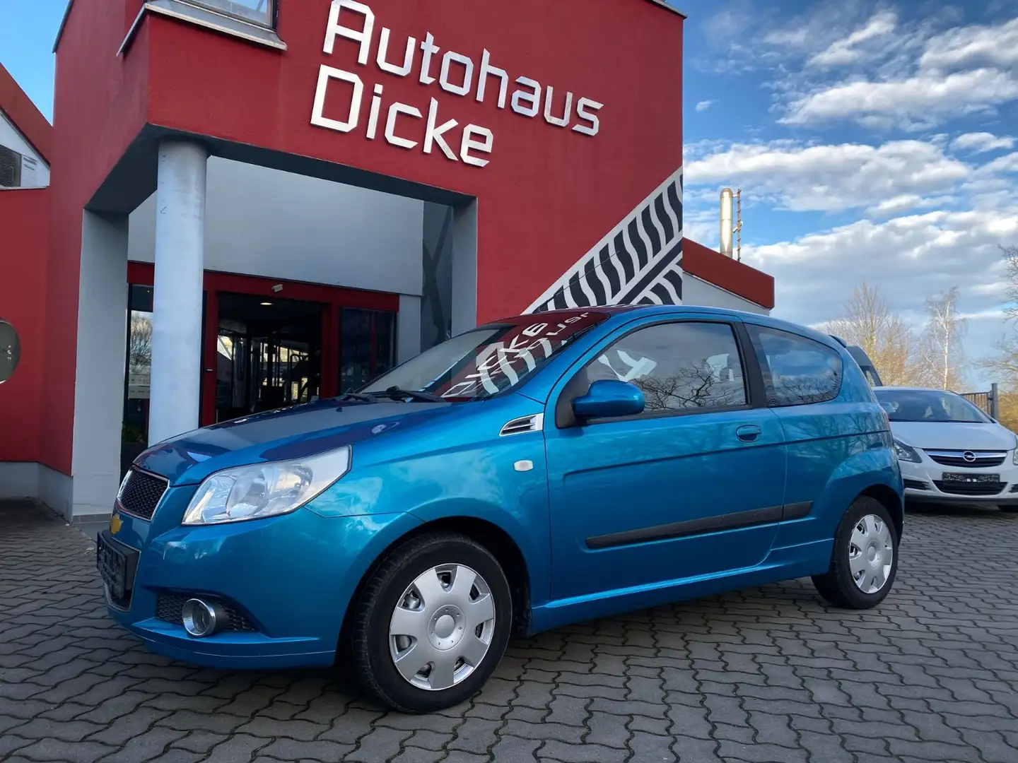 Chevrolet Aveo Lim. Klima 2.Hd Nur 60tkm Blau - 1