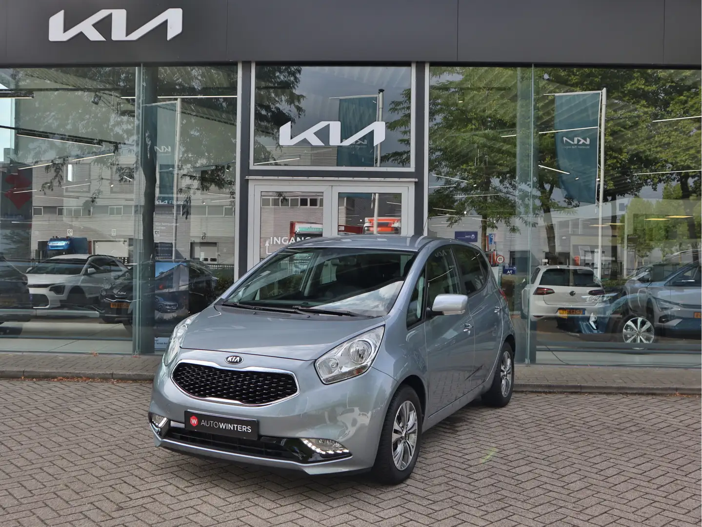 Kia Venga 1.6 CVVT DynamicPLusLine | Navigatie | Camera | Cl Argent - 1