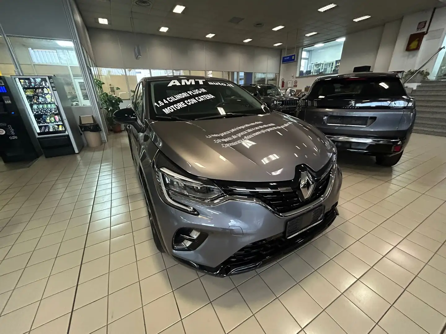Renault Captur Captur GPL 1.6 E-Tech phev Intens 160cv auto my21 Grigio - 1