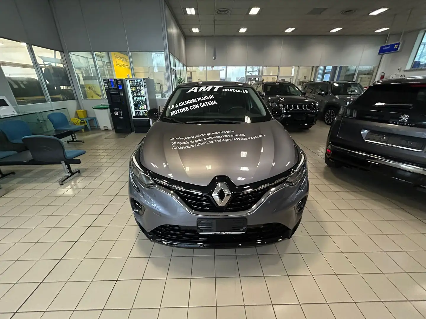 Renault Captur Captur GPL 1.6 E-Tech phev Intens 160cv auto my21 Grigio - 2