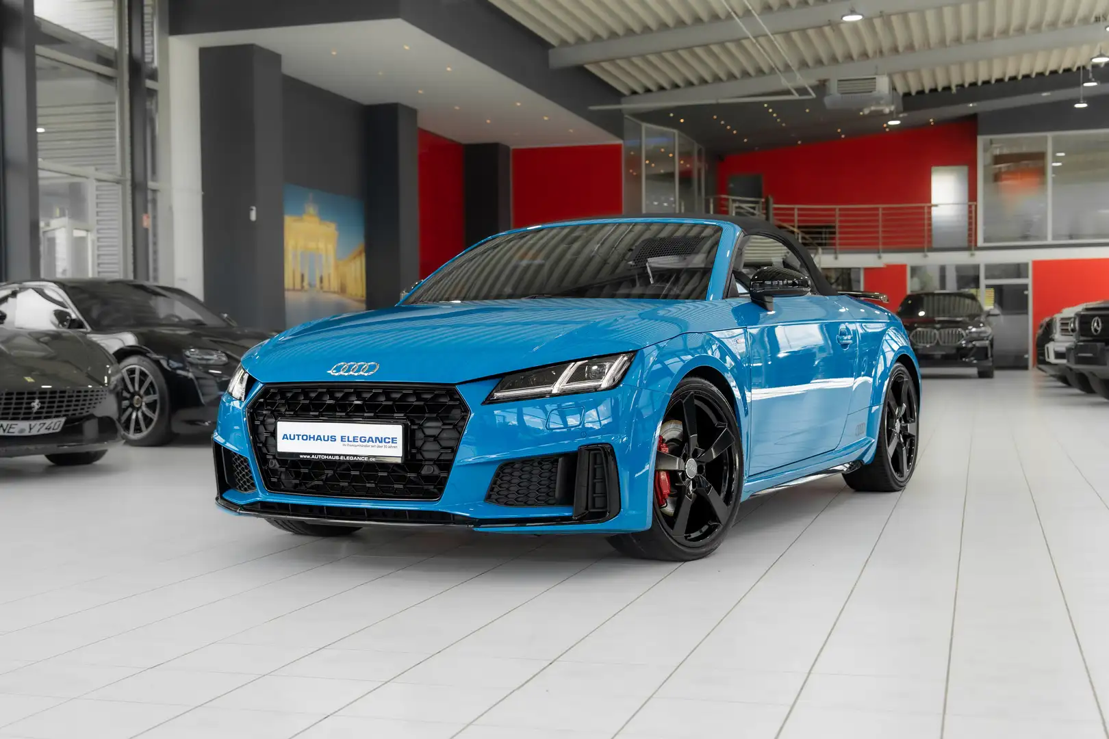 Audi TT Roadster 45 TFSI*S-LINE*FEINNAPPA*MATRIX-LED* Blau - 1