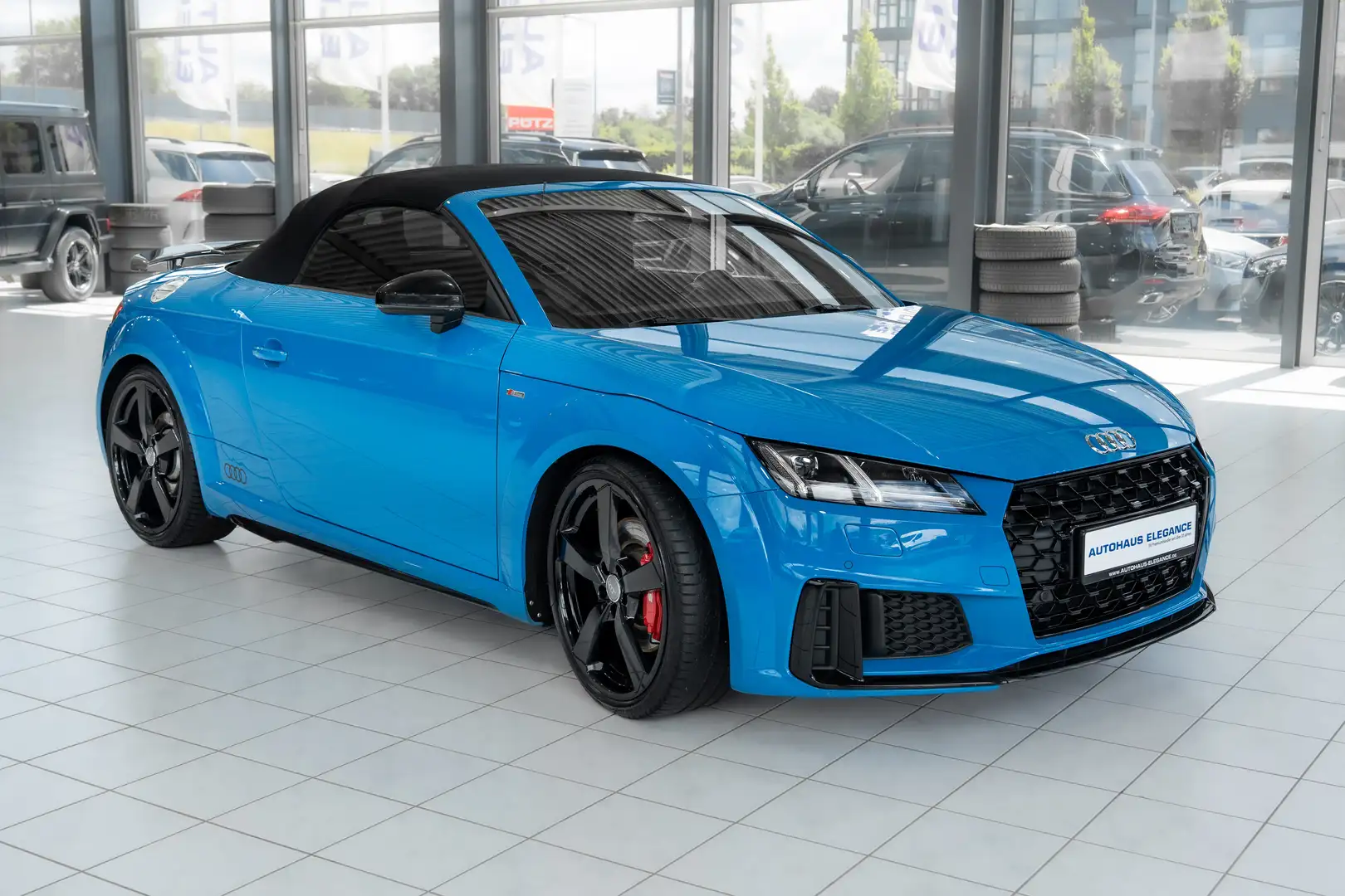 Audi TT Roadster 45 TFSI*S-LINE*FEINNAPPA*MATRIX-LED* Blau - 2