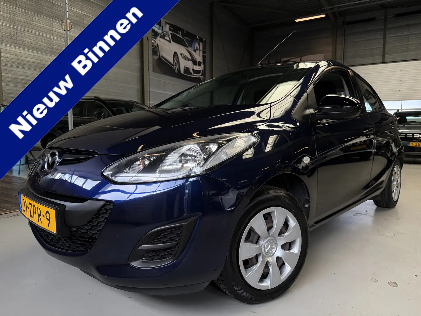 Mazda 2 1.3 Cool Airco, LPG, 5DRS Синій - 1