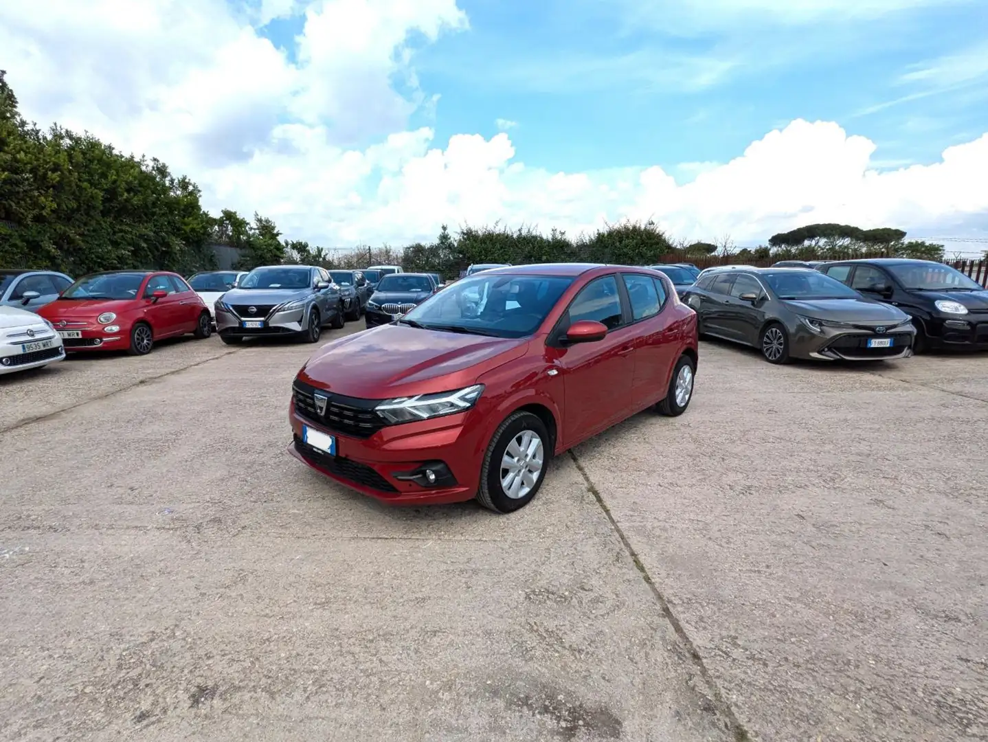Dacia Sandero GPL STREETWAY 1.0TCe 100cv BRAKE ASSIST TELECAM Rosso - 1