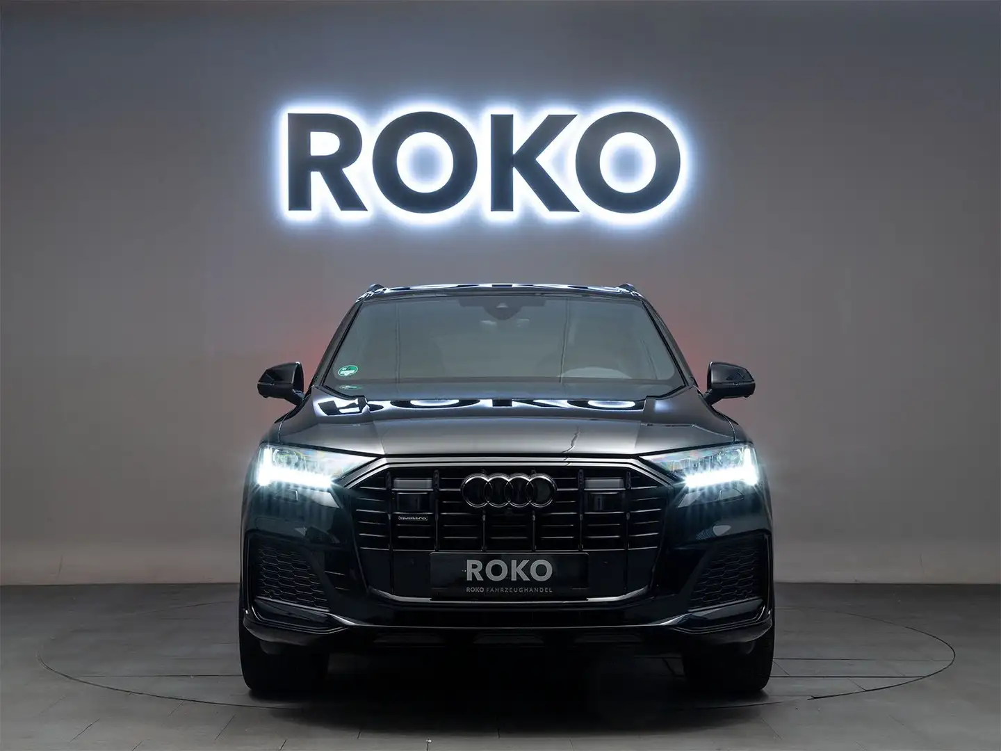 Audi Q7 quattro 50 TDI S-Line StandH PANO Matrix 360° Чорний - 2