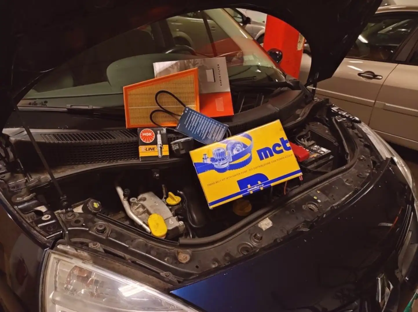 Renault Scenic Megane 1.6-16V Business L. Blauw - 2