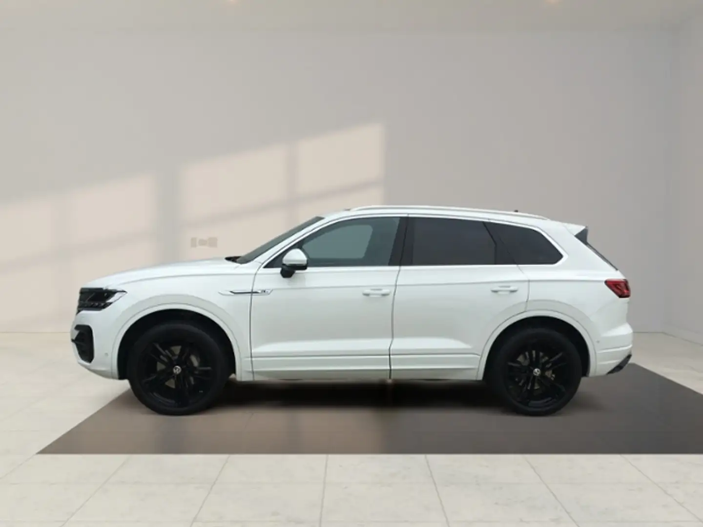 Volkswagen Touareg 3.0 V6 TDI 286 PS 4M R-Line AHK/LUFT/21-ZOLL/MATR Weiß - 2
