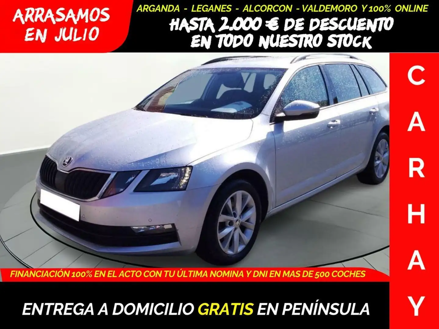 Skoda Octavia Combi 1.0 TSI Ambition DSG Gris - 1