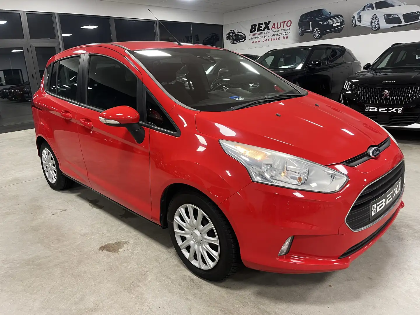 Ford B-Max B-Max 1.0*EcoBoost*1ERPROP*GARANTIE12MOIS*CLIM* Rouge - 2
