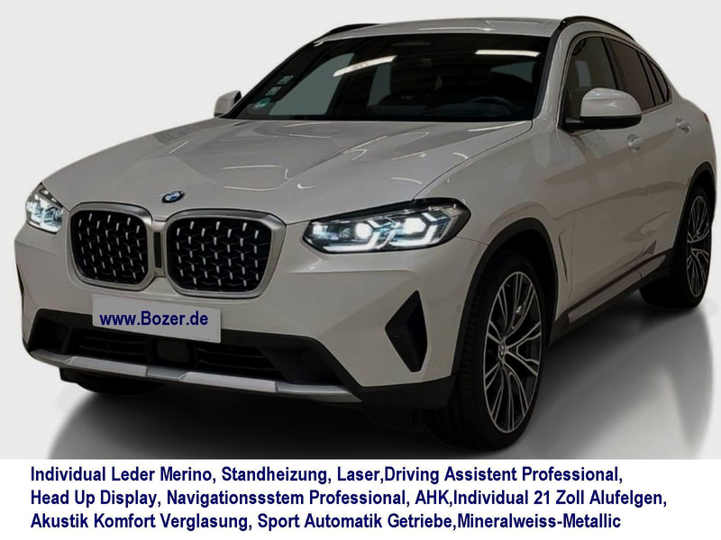 BMW X4 xDr 30d Leder Individual Merino NP:92.239 — photo 2