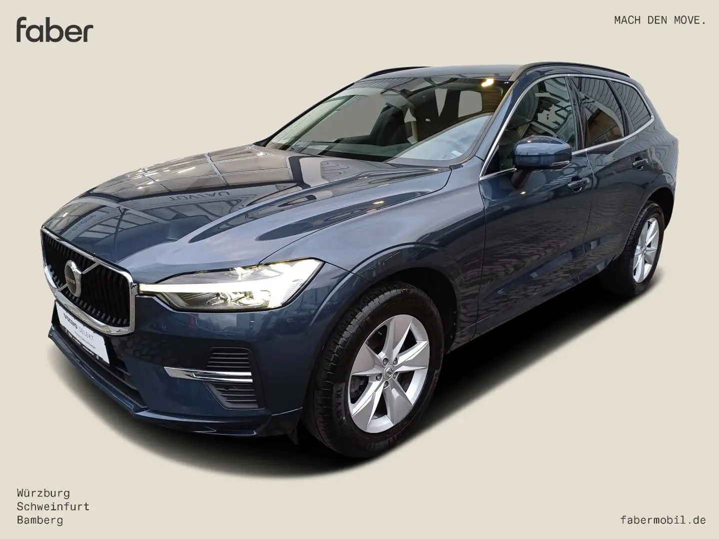 Volvo XC60 B4 Diesel Core 2WD Bleu - 2