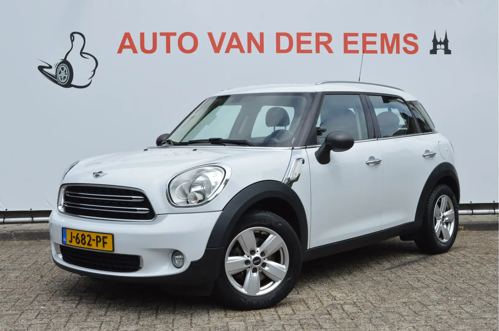MINI One Countryman Mini 1.6 Clima / Lmv / Hoge zit Wit - 1