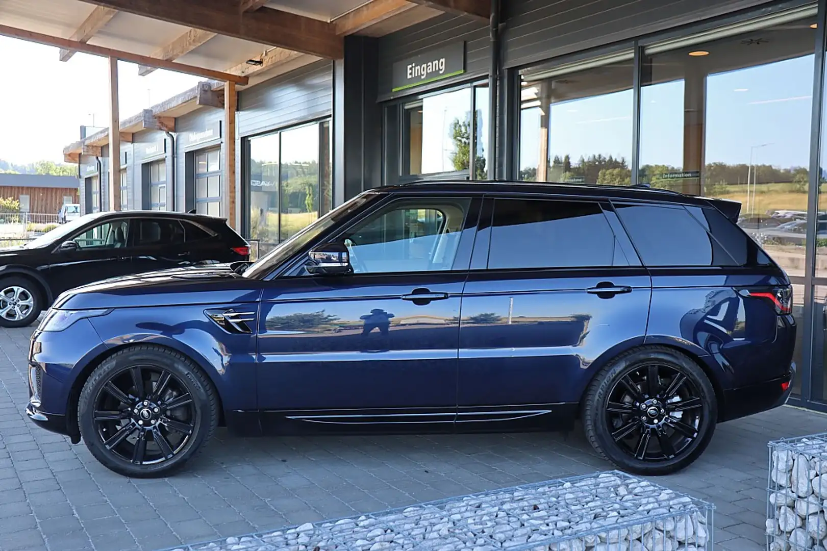 Land Rover Range Rover Sport 3,0 TDV6 HSE Aut. AHK elektr., 360° Kamera, Pan... Blau - 2