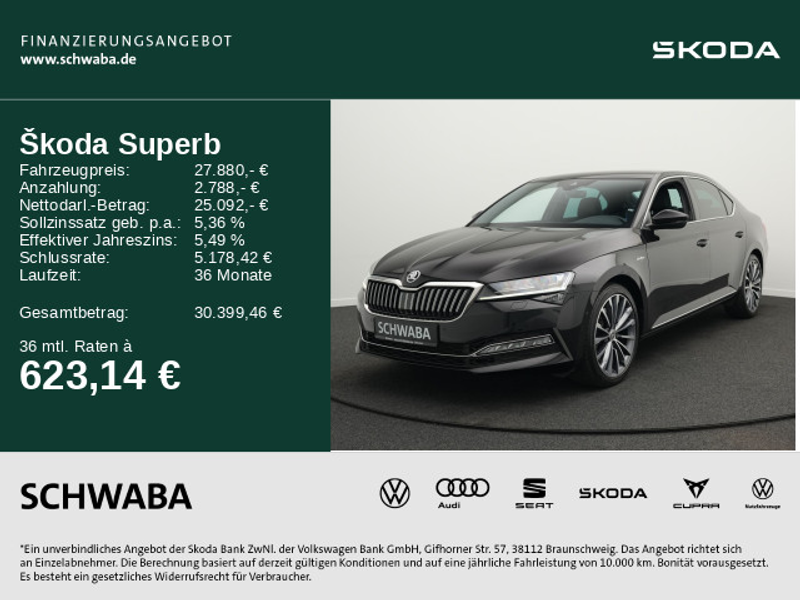 Skoda Superb L&K 2.0TSI 4x4 DSG *DCC*LED*NAVI*ACC*19"* — photo 2