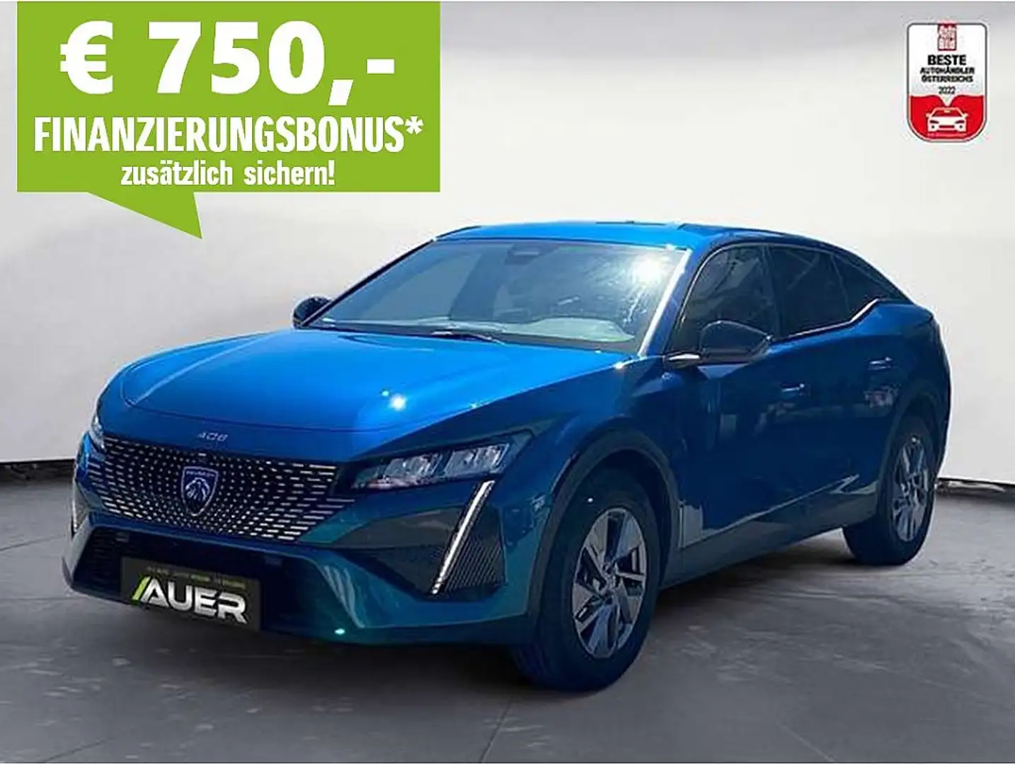 Peugeot 408 PureTech 130 Allure Aut. | LED | Navi | Kamera Bleu - 1