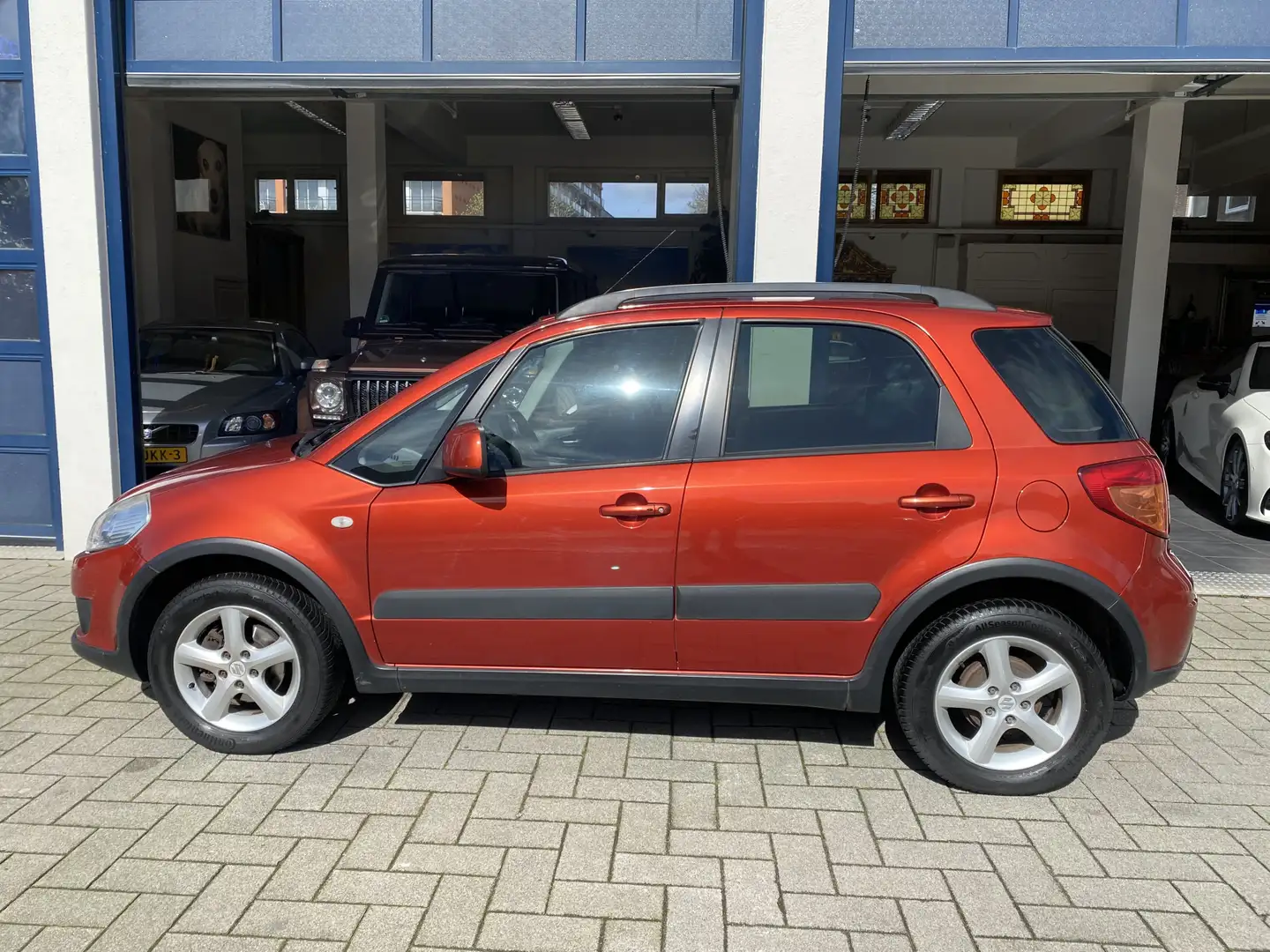 Suzuki SX4 1.6 4Grip Exclusive NW BANDEN/NW APK/AIRCO Narancs - 2