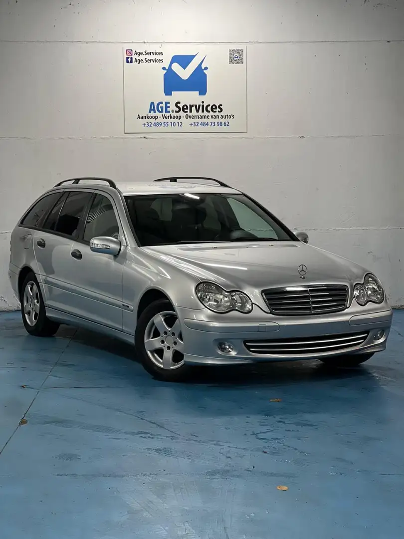Mercedes-Benz C 180 Kompressor Elegance Plateado - 2