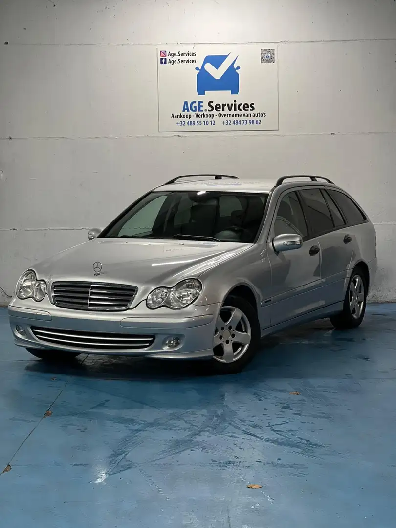 Mercedes-Benz C 180 Kompressor Elegance Plateado - 1