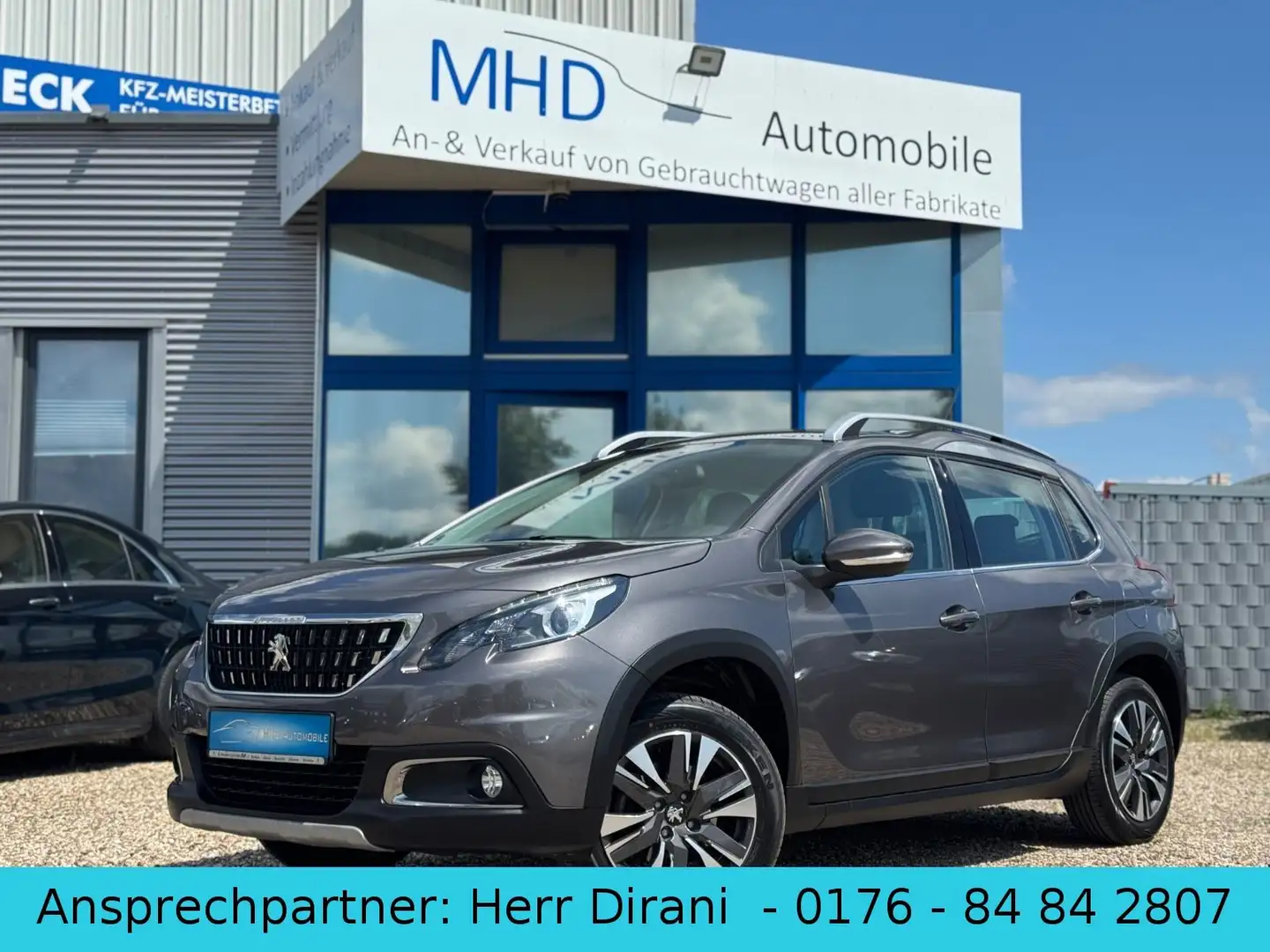Peugeot 2008 Allure *PDC*Sitzheizung*Tempomat*1. Hand Grau - 1