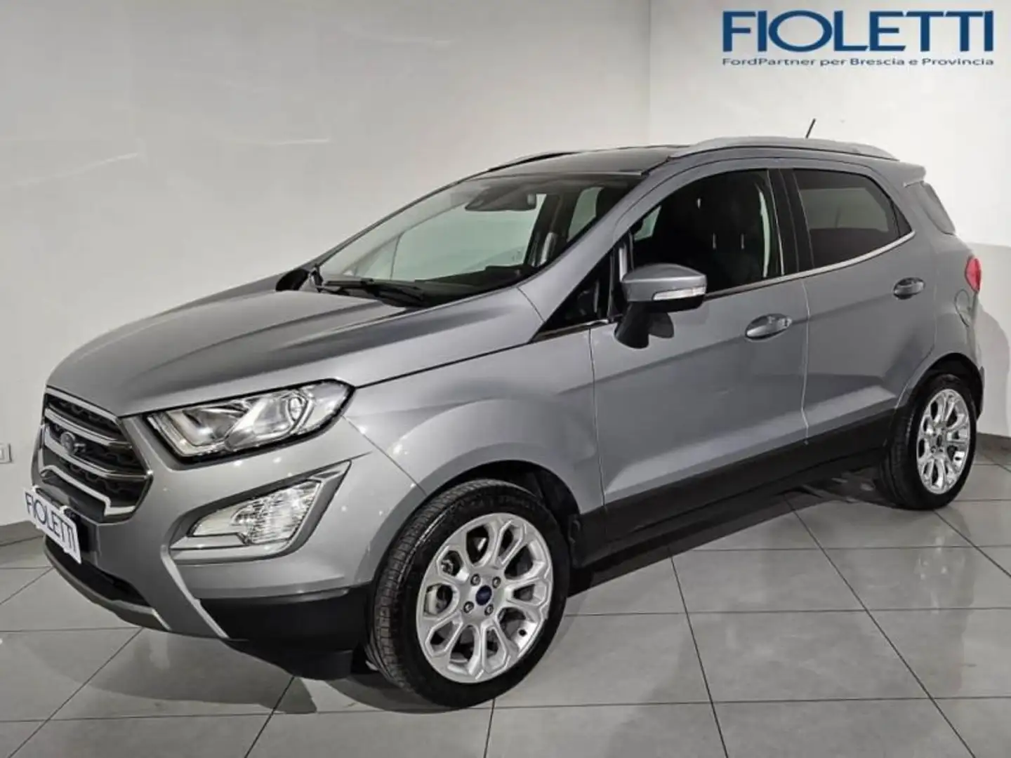 Ford EcoSport 1.0 ECOBOOST 125 CV START&STOP TITANIUM Argento - 1
