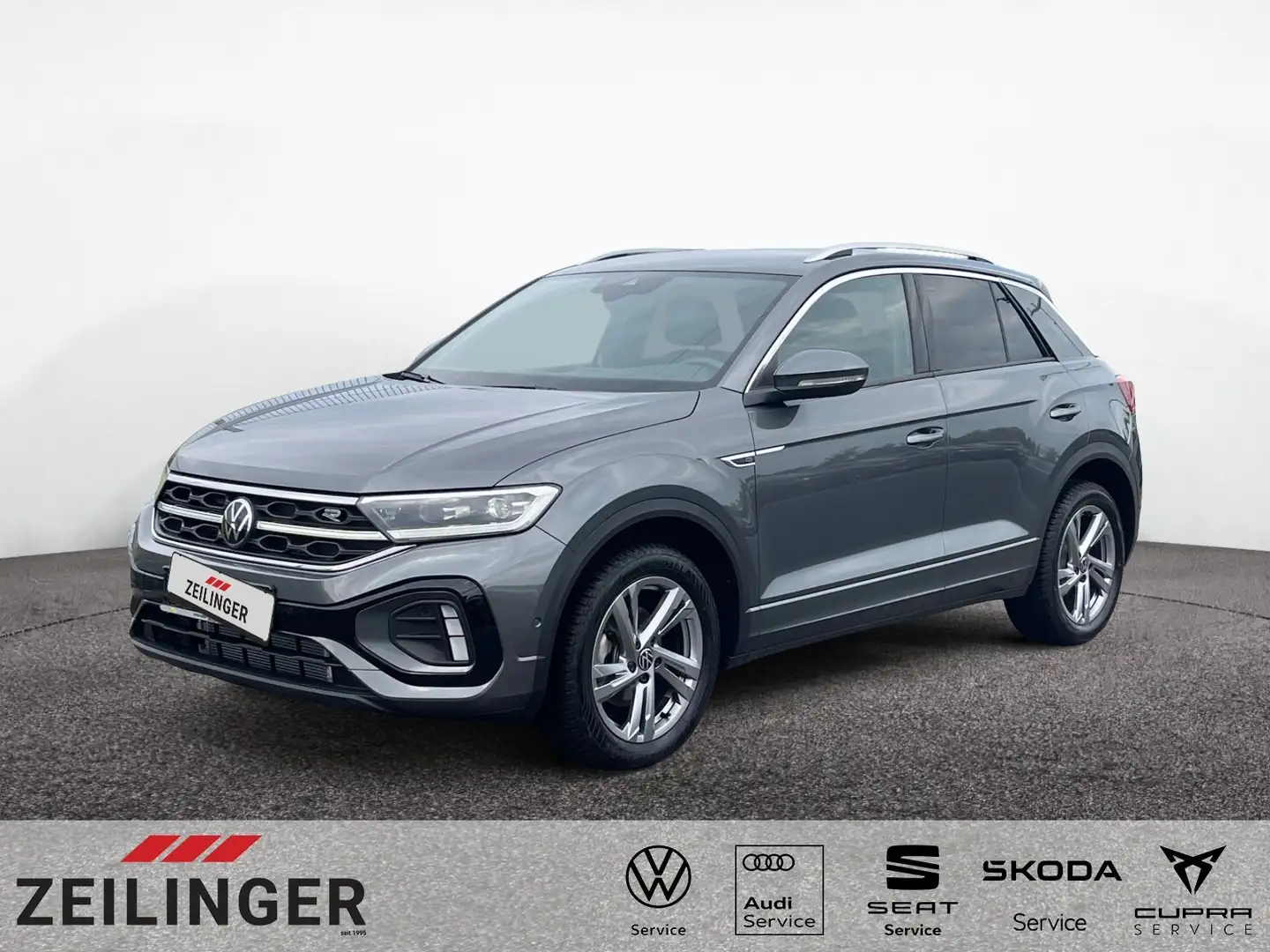 Volkswagen T-Roc R-Line TSI DSG|MATRIX|ACC|NAVI|KAMERA| Grau - 1