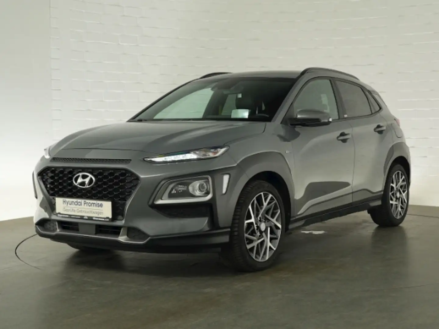Hyundai KONA HEV ADVANTAGE PLUS DCT+VOLL LED+NAVI+RÜCKFAHRKAMER Grijs - 2