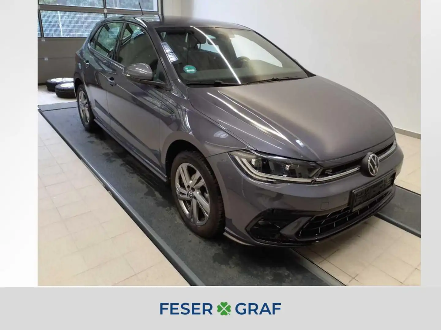 Volkswagen Polo R-Line 1.0 TSI DSG 95PS Grau - 1