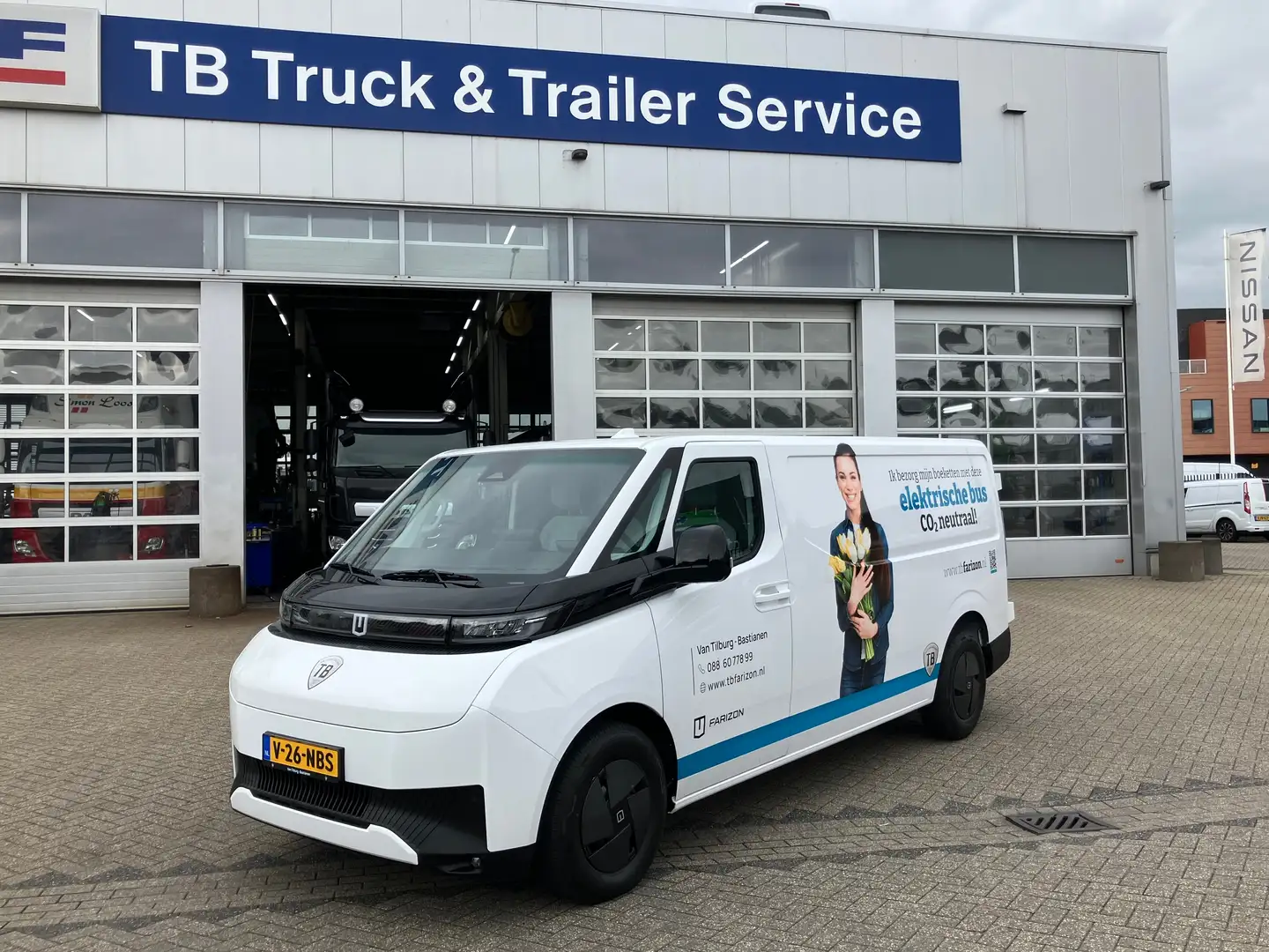 Farizon SV L2H1 83 kWh | TREKHAAK | 270° DEUREN | BANKJE Weiß - 1