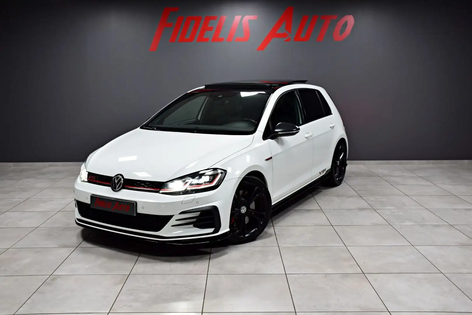 Volkswagen Golf GTI TCR 2.0 TSI 290CH DSG7 DCC/TOIT/KEYLESS/DYNAUD Blanc - 1