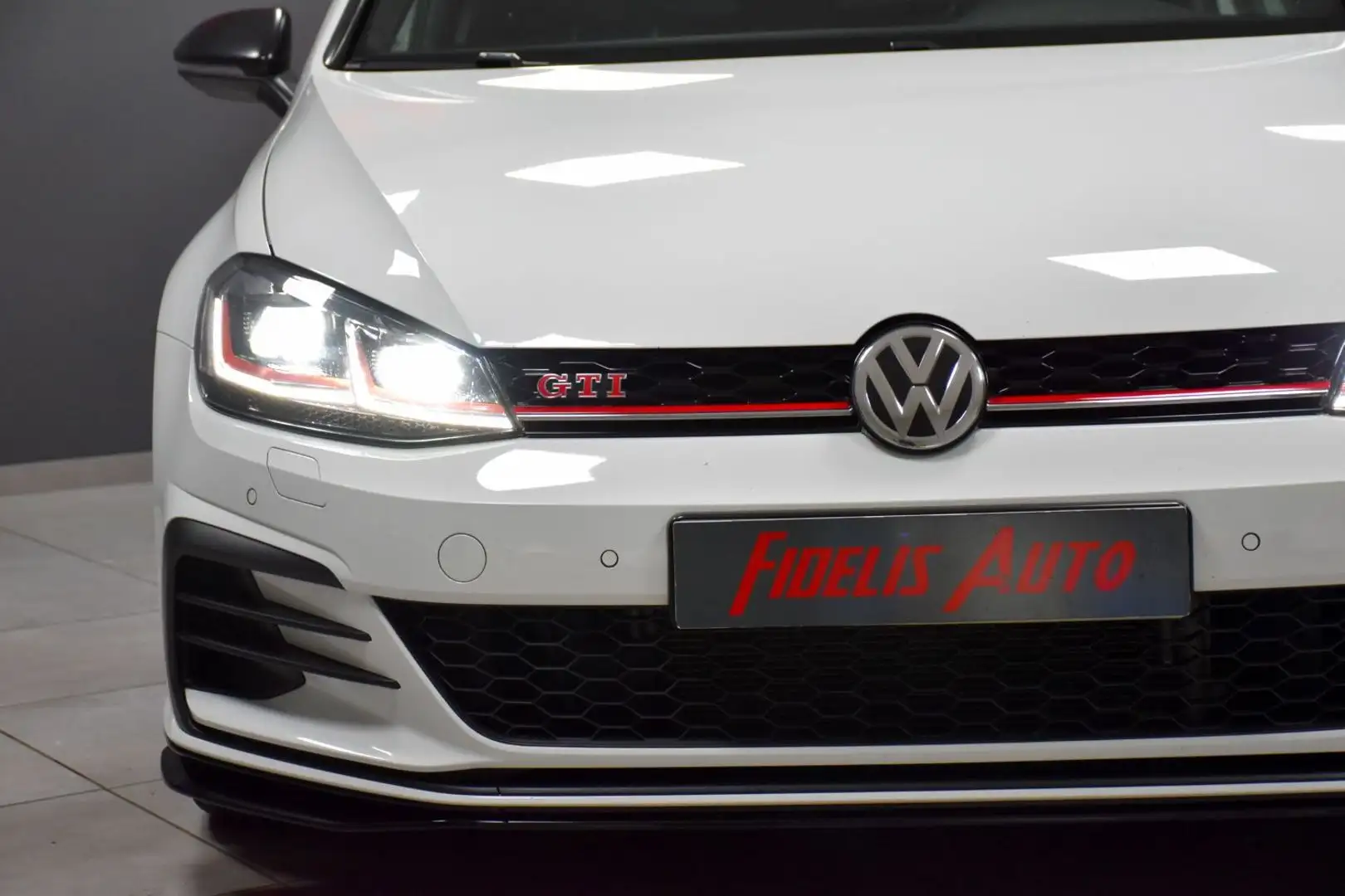 Volkswagen Golf GTI TCR 2.0 TSI 290CH DSG7 DCC/TOIT/KEYLESS/DYNAUD Blanc - 2
