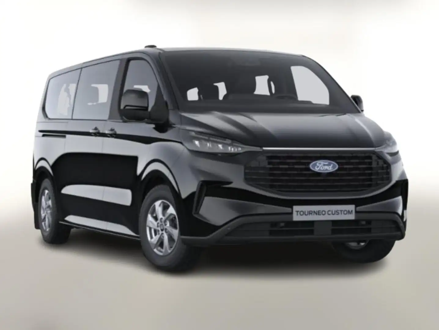Ford Tourneo Custom Trend L2 ACC AHK Nav SHZ 3Z-Klima 100 kW (136 P... Schwarz - 1