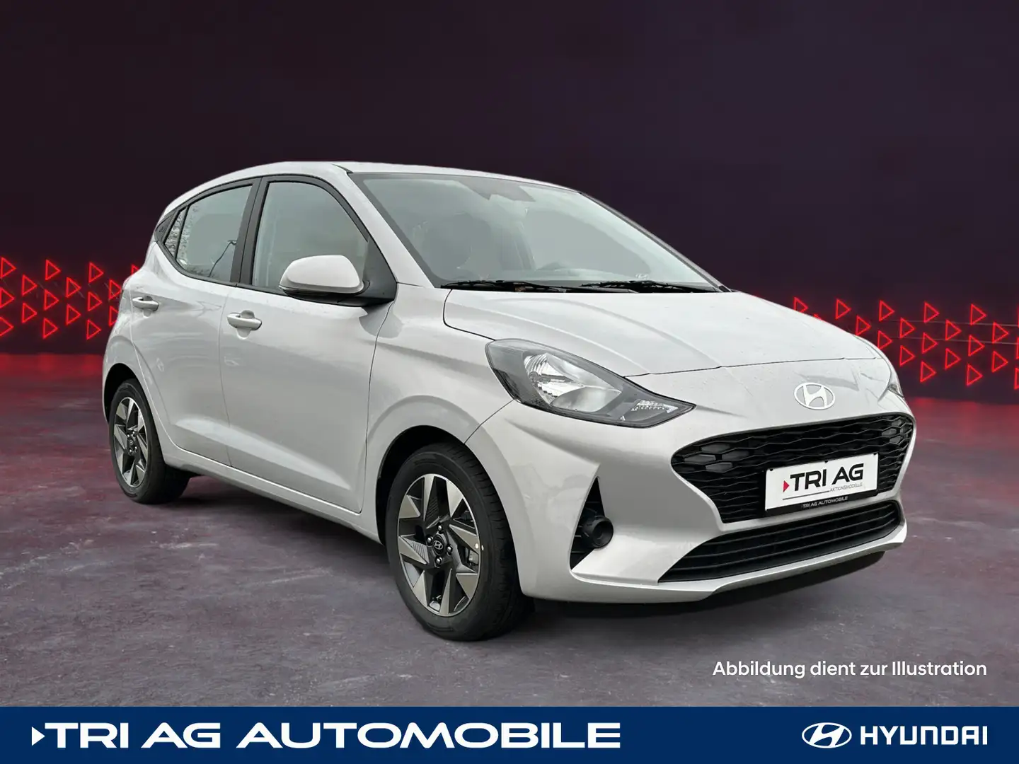 Hyundai i10 Trend (MY25) Komfortpaket Einparkhilfe Sitzh Grijs - 1